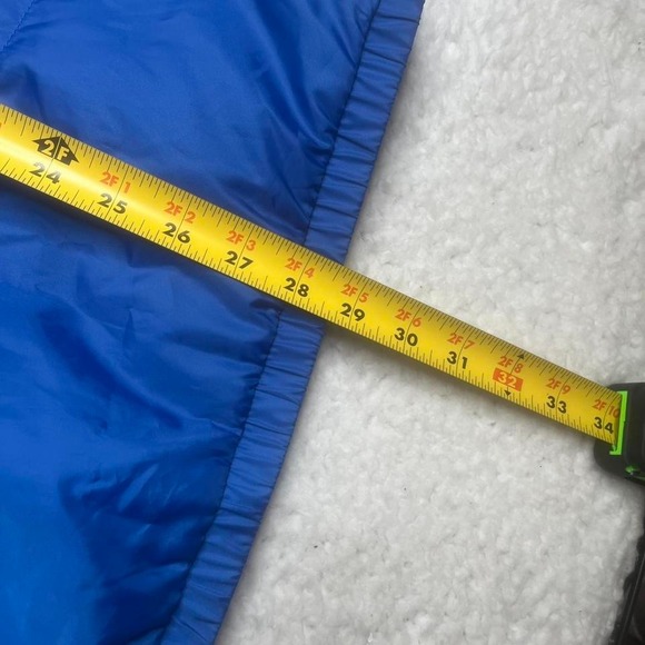 The north face men's blue full zip puffer jacket warm outdoors xl - Picture 6 of 7